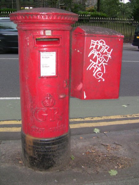 Britska dopisni schranka