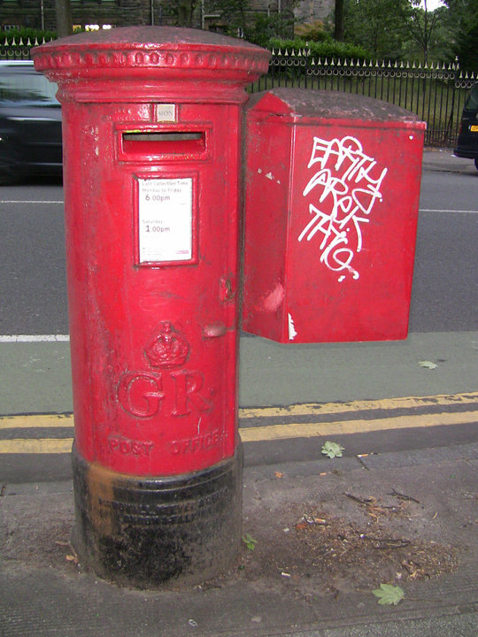 Britska dopisni schranka